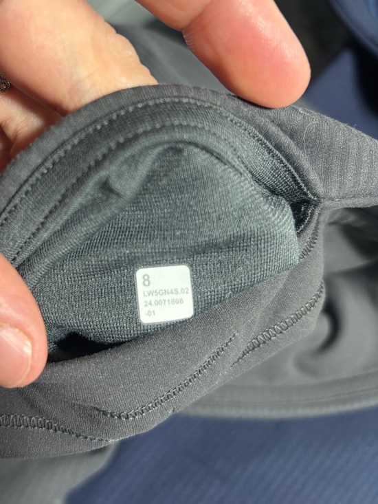 lululemon athletica Ribbed Gray High-Rise Leggings - Picture 2 of 2